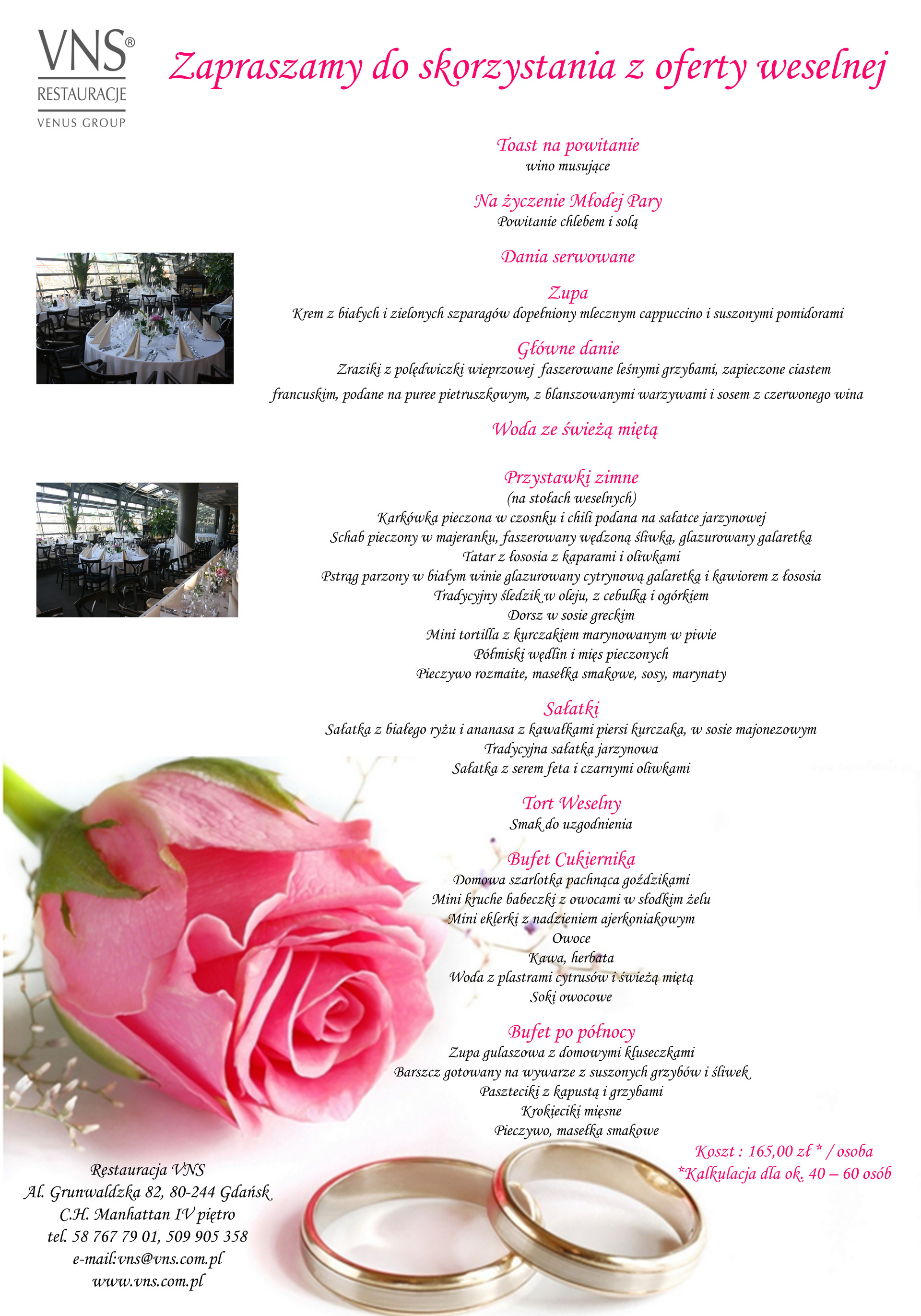 VNS Restauracja -> Kuchnia Funkcjonalna Restauracja Menu VNS Restauracja -> Kuchnia Funkcjonalna Restauracja Menu